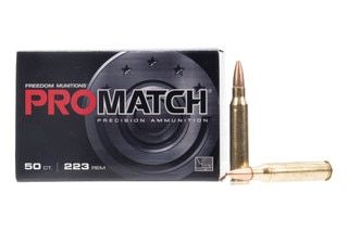 Match Grade .223 Remington ammunition.